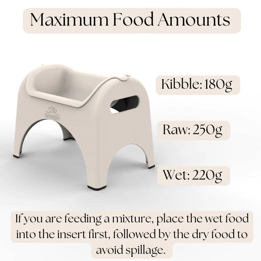 EasyEat Slow Feeder: Charcoal Grey