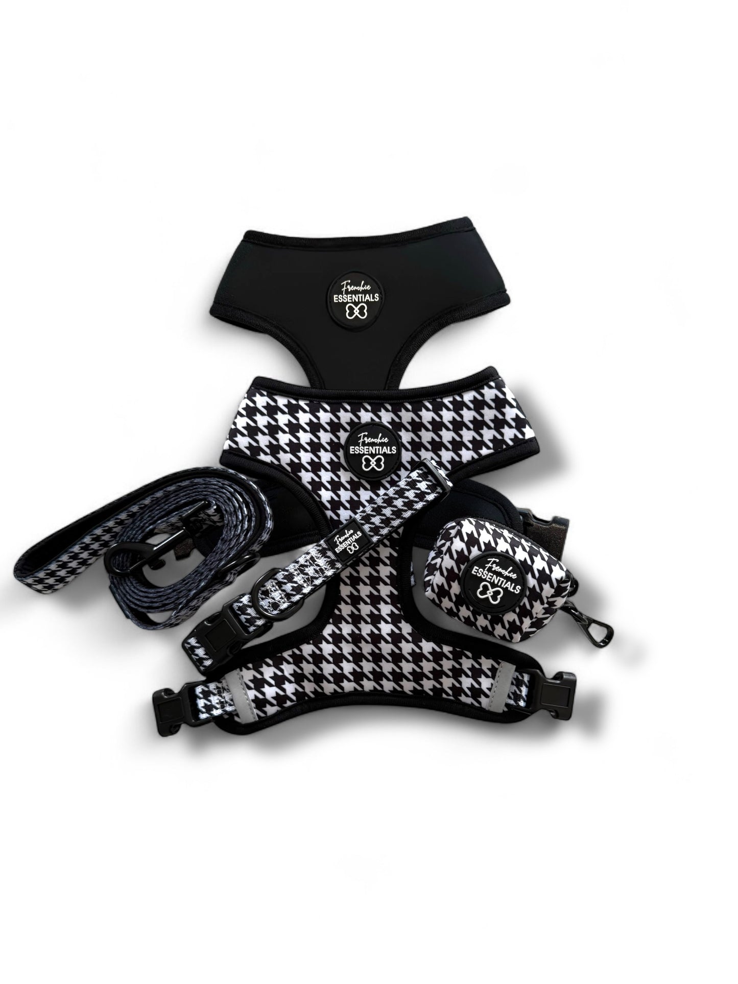 Houndstooth Poop Bag Holder