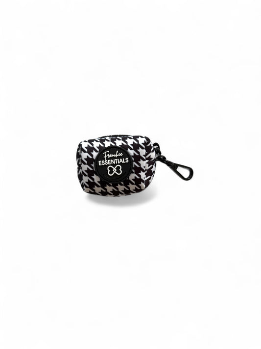 Houndstooth Poop Bag Holder
